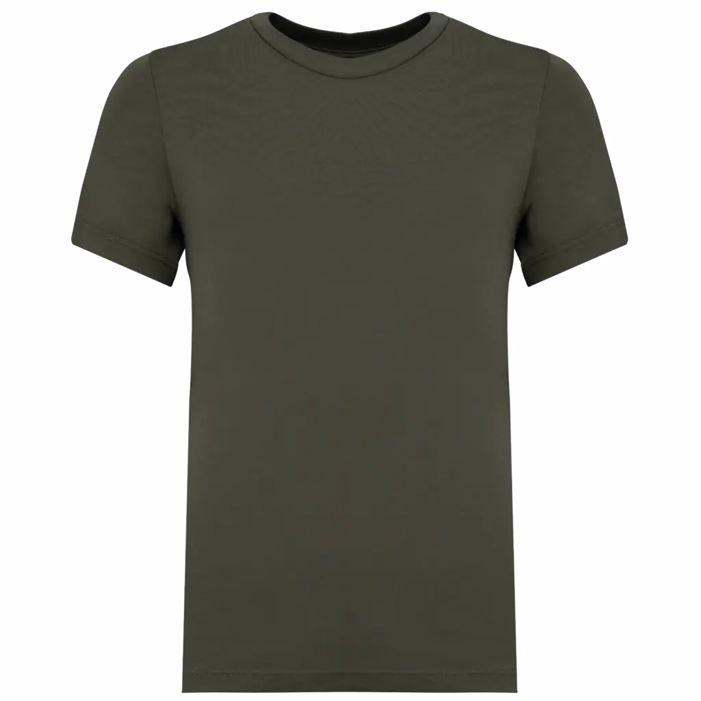 Ecologisch kinder T-shirt, organic khaki — productfoto 13