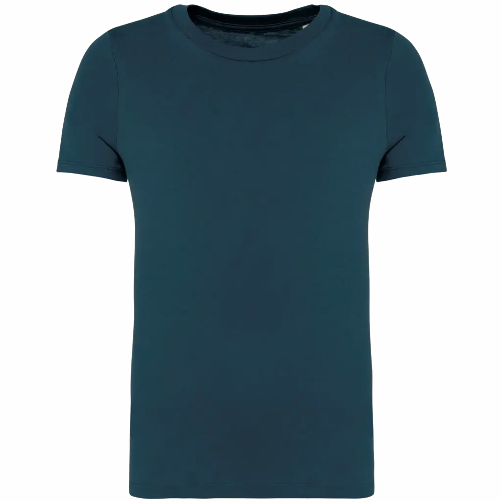 Ecologisch kinder T-shirt, peacock blue — productfoto 14