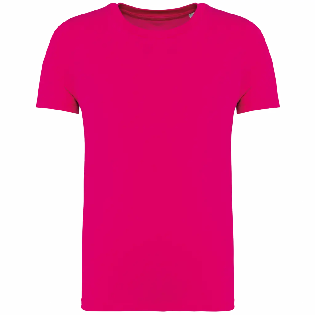 Ecologisch kinder T-shirt, raspberry sorbet — productfoto 17