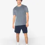 Ecologisch badstof herenshirt — productfoto 2