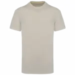 Ecologisch badstof herenshirt, ivory — productfoto 7