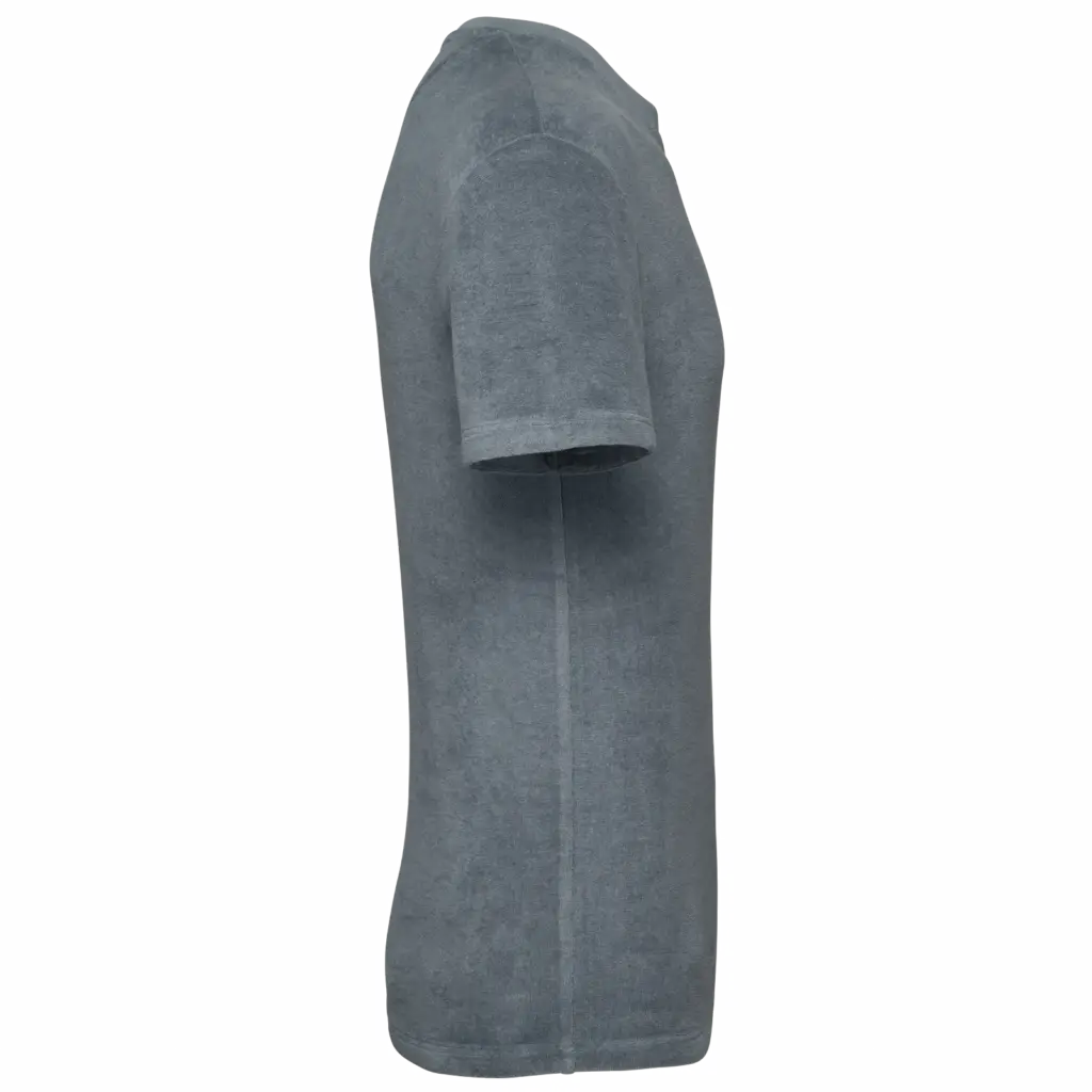 PS_NS311-S_MINERALGREY - Hidalgo-werbeartikel Ecologisch badstof herenshirt, mineral grey — productfoto 7