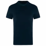 Ecologisch badstof herenshirt, navy blue — productfoto 9