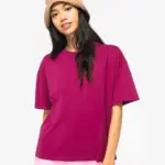 Ecologisch oversized dames T-shirt