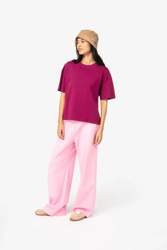 Ecologisch oversized dames T-shirt — productfoto 2