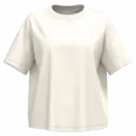 Ecologisch oversized dames T-shirt, ivory — productfoto 10