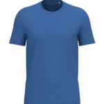 Ecologische uniseks T-shirt, amethyst blue — productfoto 6