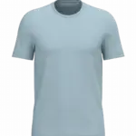 Ecologische uniseks T-shirt, arctic blue — productfoto 7