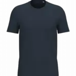 Ecologische uniseks T-shirt, navy blue — productfoto 10