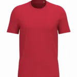 Ecologische uniseks T-shirt, poppy red — productfoto 12
