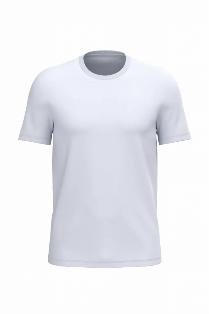 Ecologische uniseks T-shirt, white — productfoto 14