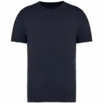 Ecologisch verwassen uniseks T-shirt, washed coal grey — productfoto 6