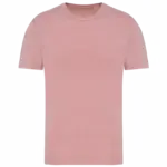 Ecologisch verwassen uniseks T-shirt, washed petal rose — productfoto 11