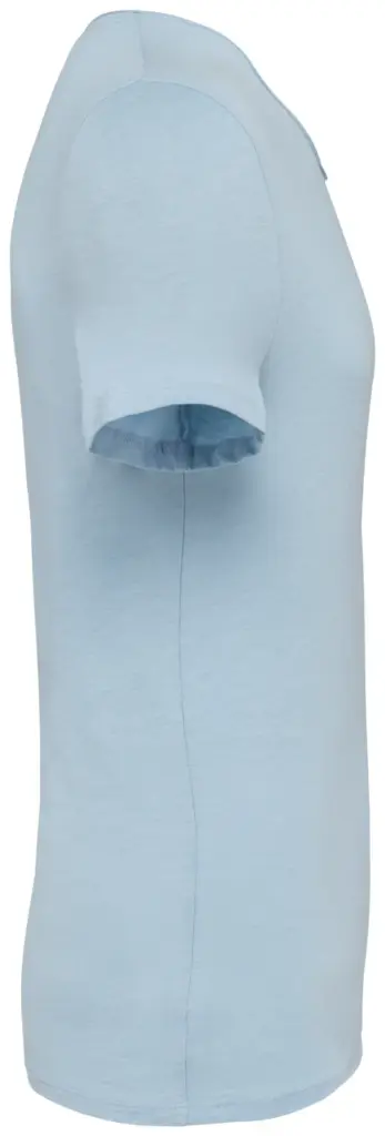 PS_NS318-S_AQUAMARINE - Hidalgo-werbeartikel Ecologisch slub heren T-shirt onafgewerkte randen, aquamarine — productfoto 6