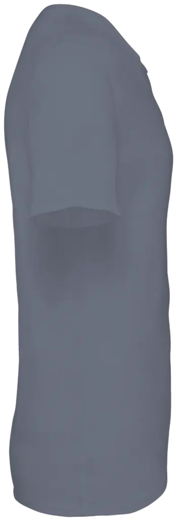 PS_NS318-S_MINERALGREY - Hidalgo-werbeartikel Ecologisch slub heren T-shirt onafgewerkte randen, mineral grey — productfoto 8