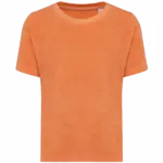 Ecologisch badstof meisjes T-shirt, apricot — productfoto 6