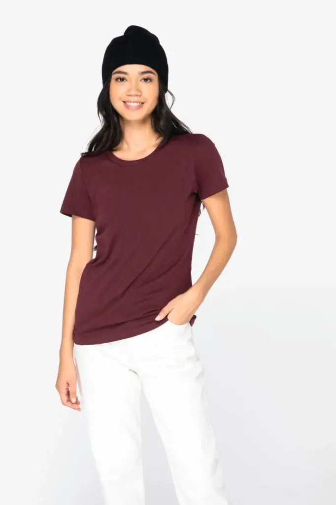 NS324-8_2023 - Hidalgo-werbeartikel Ecologisch dames T-shirt — productfoto 3