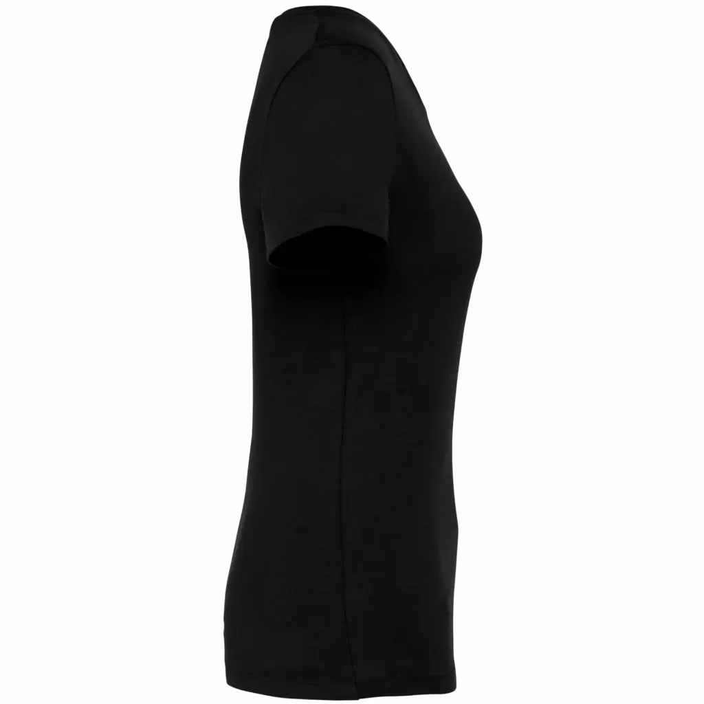 PS_NS324-S_BLACK - Hidalgo-werbeartikel Ecologisch dames T-shirt, black — productfoto 5
