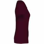 PS_NS324-S-2_DARKCHERRY - Hidalgo-werbeartikel Ecologisch dames T-shirt, dark cherry — productfoto 6