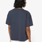 Ecologisch oversized verwassen t-shirt — productfoto 4