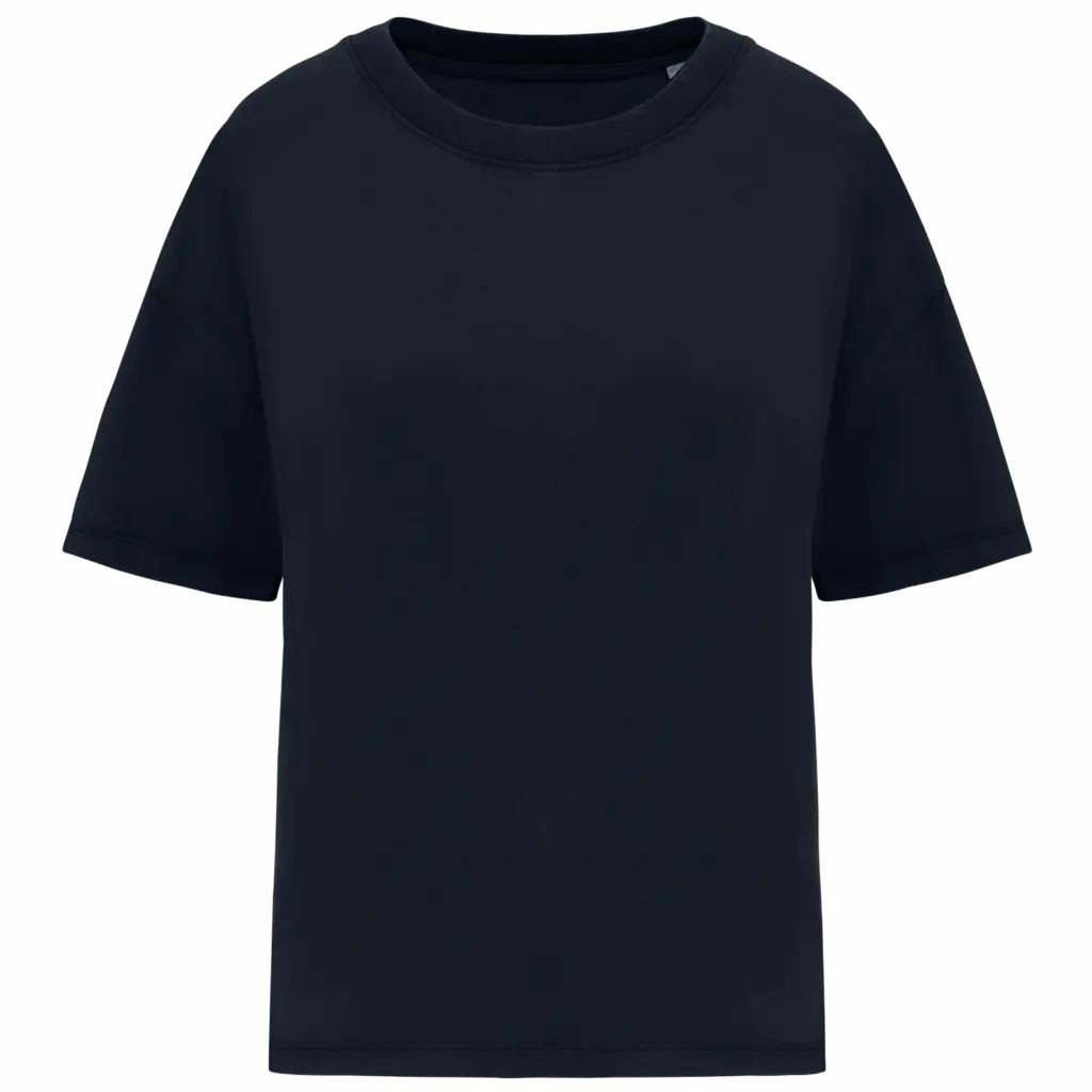 Oversized T-Shirt bedrucken NS327 Bio-Baumwolle Washed XS-XL — Produktfoto 7