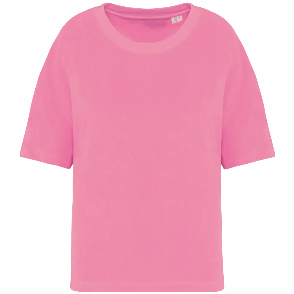 Custom Oversized Women's T-Shirt NS328 Terry Cloth XS-XL — product photo 9