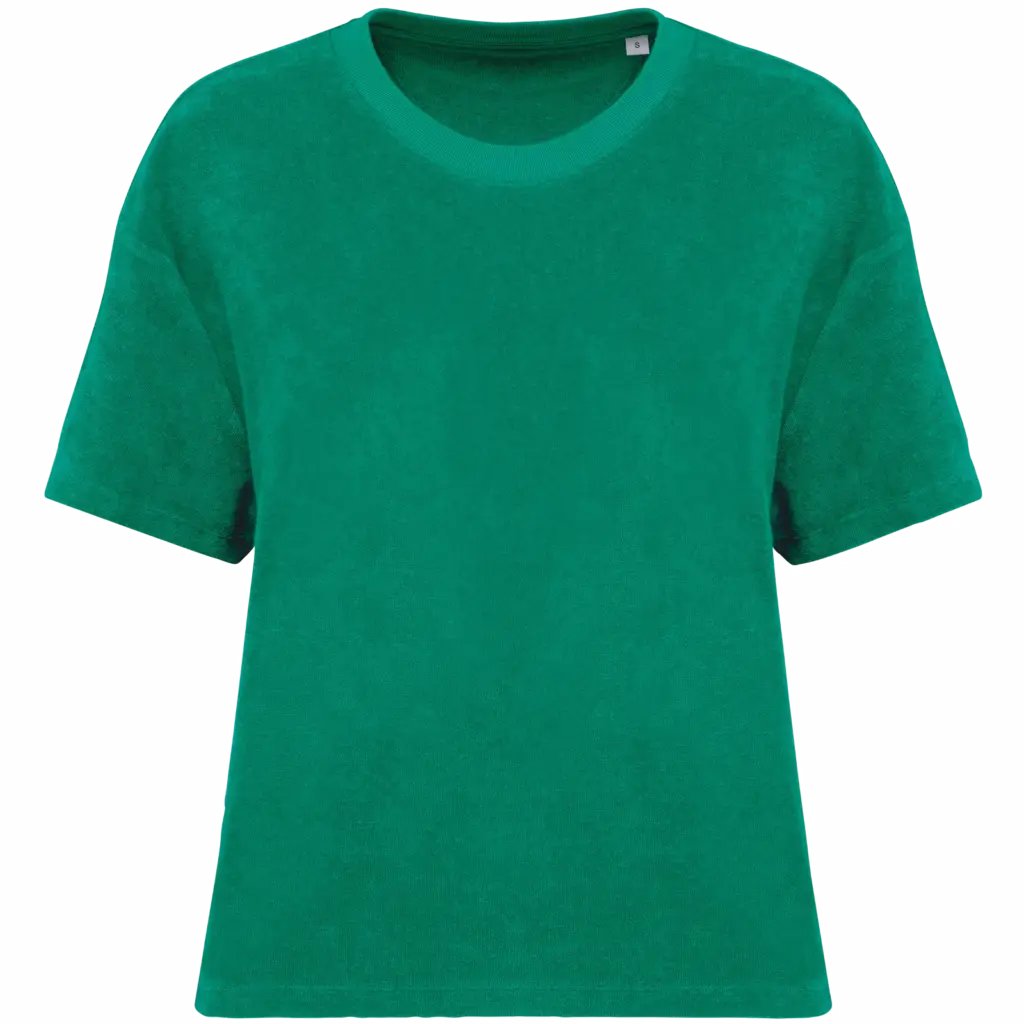 Custom Oversized Women's T-Shirt NS328 Terry Cloth XS-XL — product photo 12