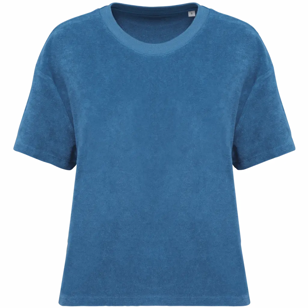 Custom Oversized Women's T-Shirt NS328 Terry Cloth XS-XL — product photo 15