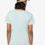 Ecologisch slub dames T-shirt — productfoto 4