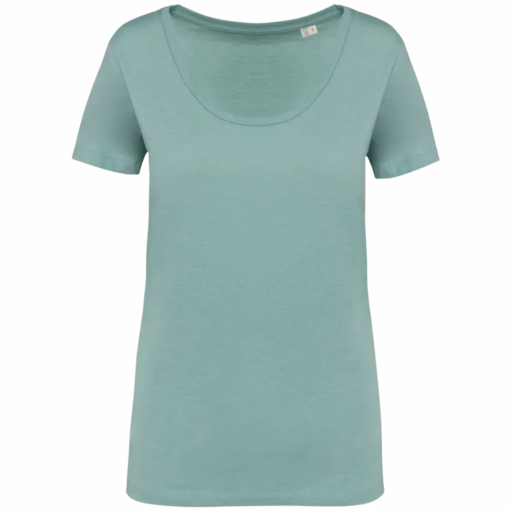 Custom Women's Organic T-shirt NS329 Slub XS-XXL — product photo 7