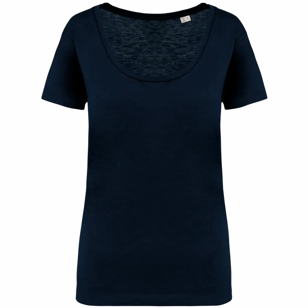 Custom Women's Organic T-shirt NS329 Slub XS-XXL — product photo 9
