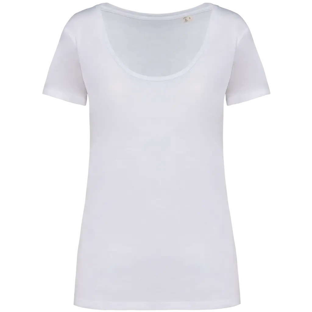 Custom Women's Organic T-shirt NS329 Slub XS-XXL — product photo 10