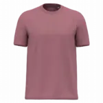 Ecologisch uniseks T-shirt met afhangende schouders, antique rose — productfoto 6