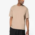 Ecologisch oversized heren-T-shirt — productfoto 3