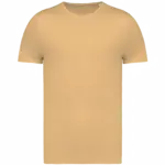 Ecologisch verwassen uniseks T-shirt, washed melon — productfoto 9