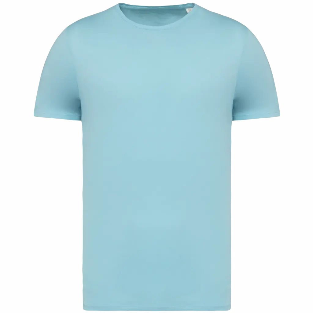 Ecologisch verwassen uniseks T-shirt, washed sea water — productfoto 11
