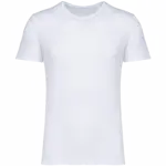 Ecologisch verwassen uniseks T-shirt, washed white — productfoto 14