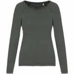 Custom Womens Organic Raglan Long Sleeve Shirt NS339 XS-XXL — product photo 8