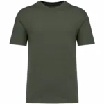 Ecologisch kinder T-shirt met afhangende schouders, organic khaki — productfoto 10