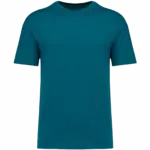 Ecologisch kinder T-shirt met afhangende schouders, peacock green — productfoto 11