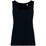 Ecologische damestop, black — productfoto 6