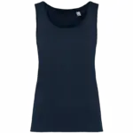 Ecologische damestop, navy blue — productfoto 9