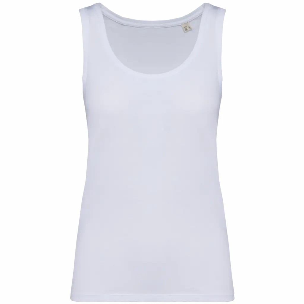 Ecologische damestop, white — productfoto 14