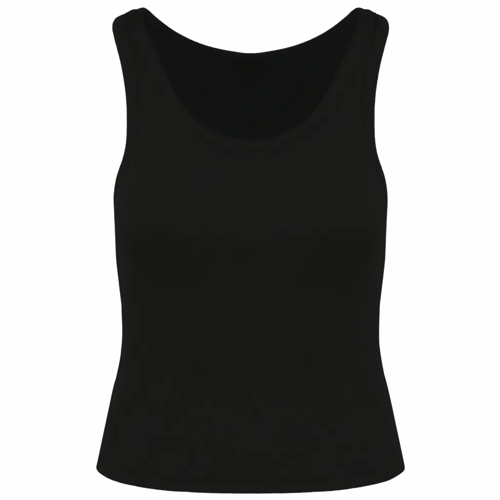 Custom NS344 Womens Ribbed Organic Cotton Top XS-XL — product photo 6