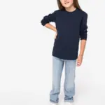 Ecologisch T-shirt met lange mouwen kind — productfoto 3
