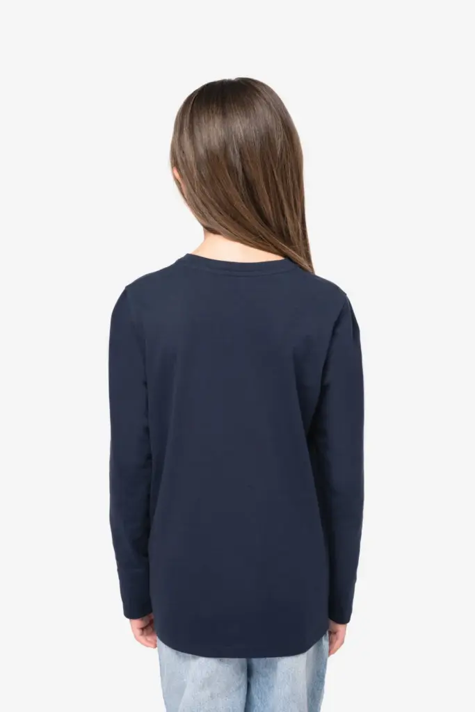 Ecologisch T-shirt met lange mouwen kind — productfoto 4