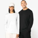 Ecologisch uniseks T-shirt met lange mouwen