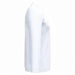 Ecologisch uniseks T-shirt met lange mouwen, white — productfoto 8