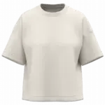 NS349 - Duurzaam boxy dames-T-shirt met afhangende schouders, ivory — productfoto 3