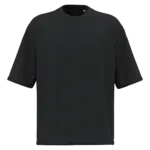 NS351 - Duurzaam uniseks T-shirt met oversized fit, black